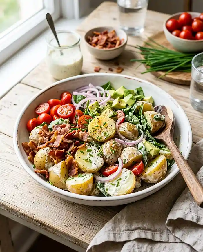 BLT Ranch Potato Salad 4 picnic potato salad