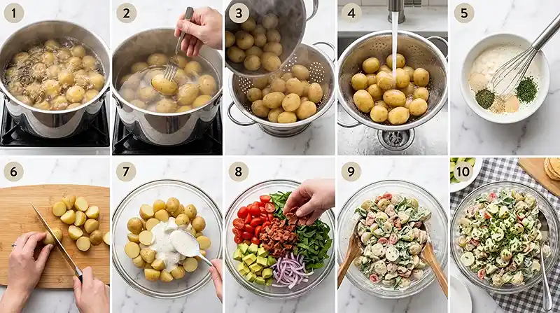BLT Ranch Potato Salad 3 ranch potato salad
