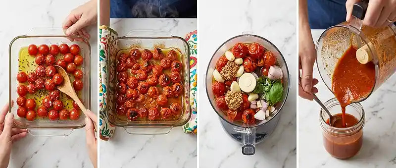 Roasted Tomato Vinaigrette 3 roasted tomato dressing