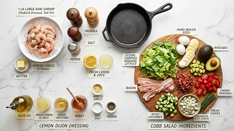 shrimp cobb salad