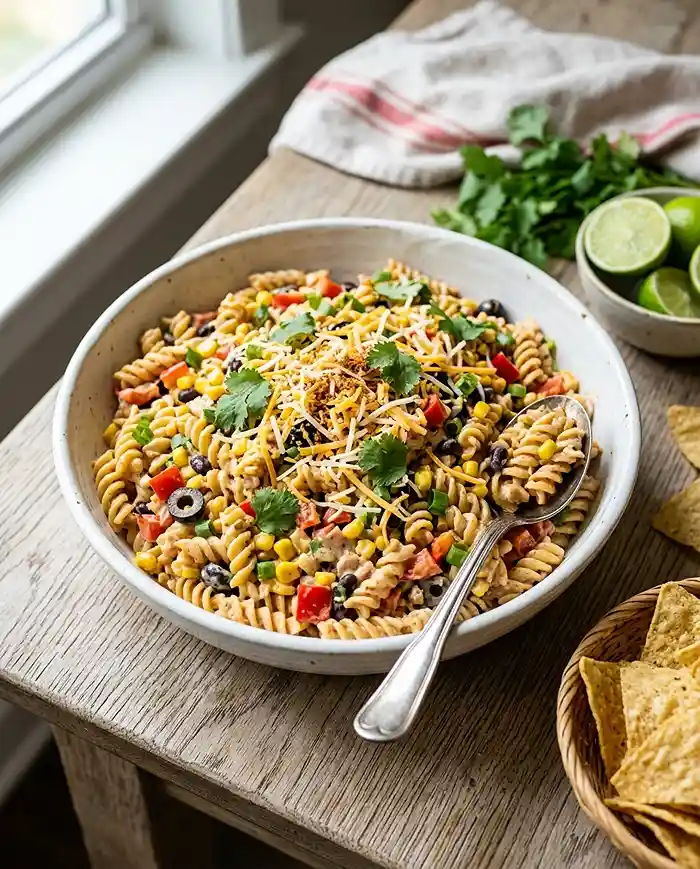 Ranch Taco Pasta Salad 4 summer potluck salad