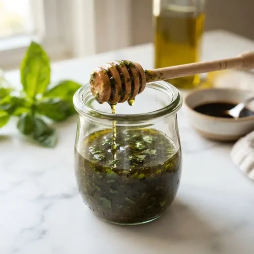 Basil Balsamic Dressing 5 Basil Balsamic Dressing