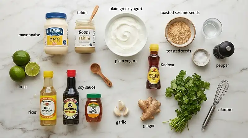 Best Creamy Sesame Lime Dressing Recipe