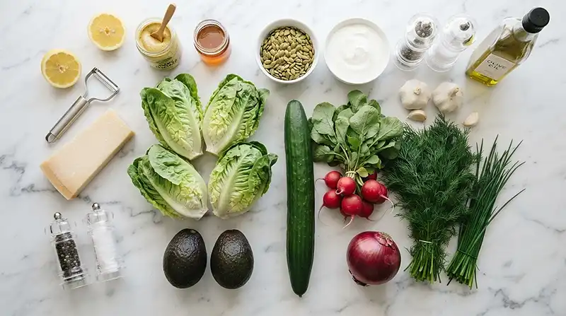 Little Gem Dill Avocado Salad 2 Best Little Gem Dill Avocado Salad Recipe