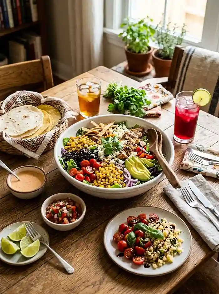 Taco Chicken Corn Crunch Salad 4 Best Taco Chicken Corn Crunch Salad Recipe