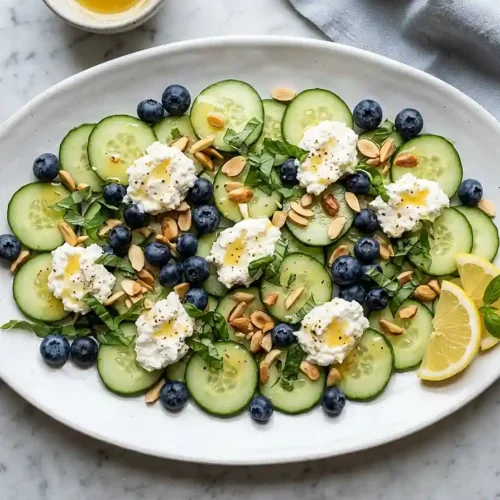 Blueberry Cucumber Ricotta Salad 5 Blueberry Cucumber Ricotta Salad