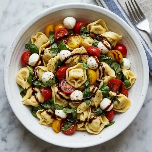 Caprese Tortellini Picnic Salad 5 Caprese Tortellini Picnic Salad