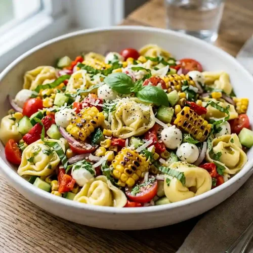 Charred Corn Tortellini Salad 5 Charred Corn Tortellini Salad
