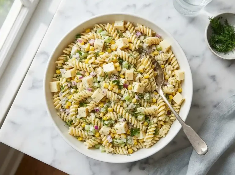 Dill Havarti Corn Pasta Salad