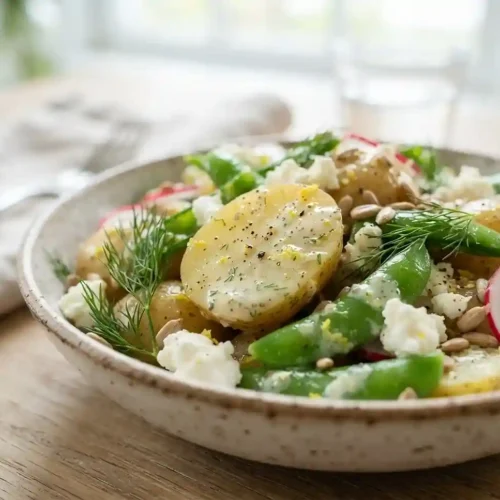 Dill Potato Snap Pea Salad