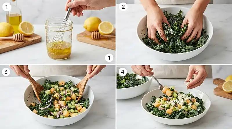 Honeydew Cucumber Mint Feta Salad 3 Easy Honeydew Melon Salad with Feta and Mint