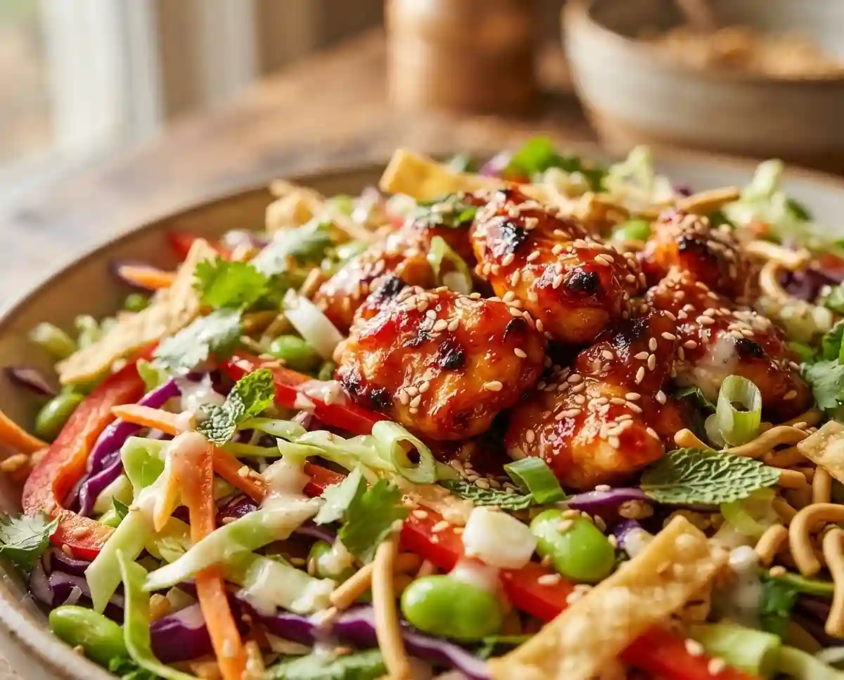 Gochujang Chicken Slaw Bowl