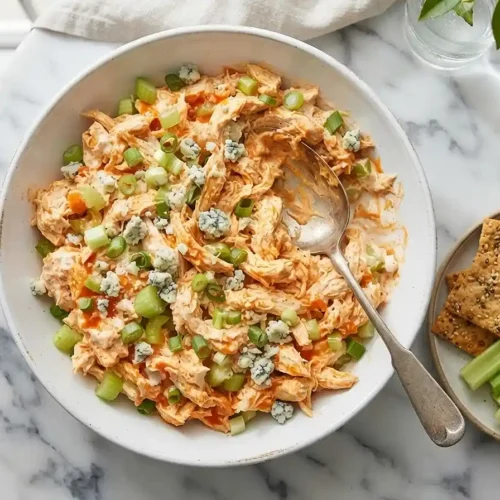 Greek Yogurt Buffalo Chicken Salad 5 Greek Yogurt Buffalo Chicken Salad