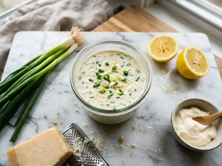 Salad Alchemy 15 Green Onion Parmesan Dressing