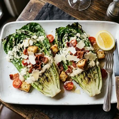 Grilled Caesar Wedge Salad 5 Grilled Caesar Wedge Salad