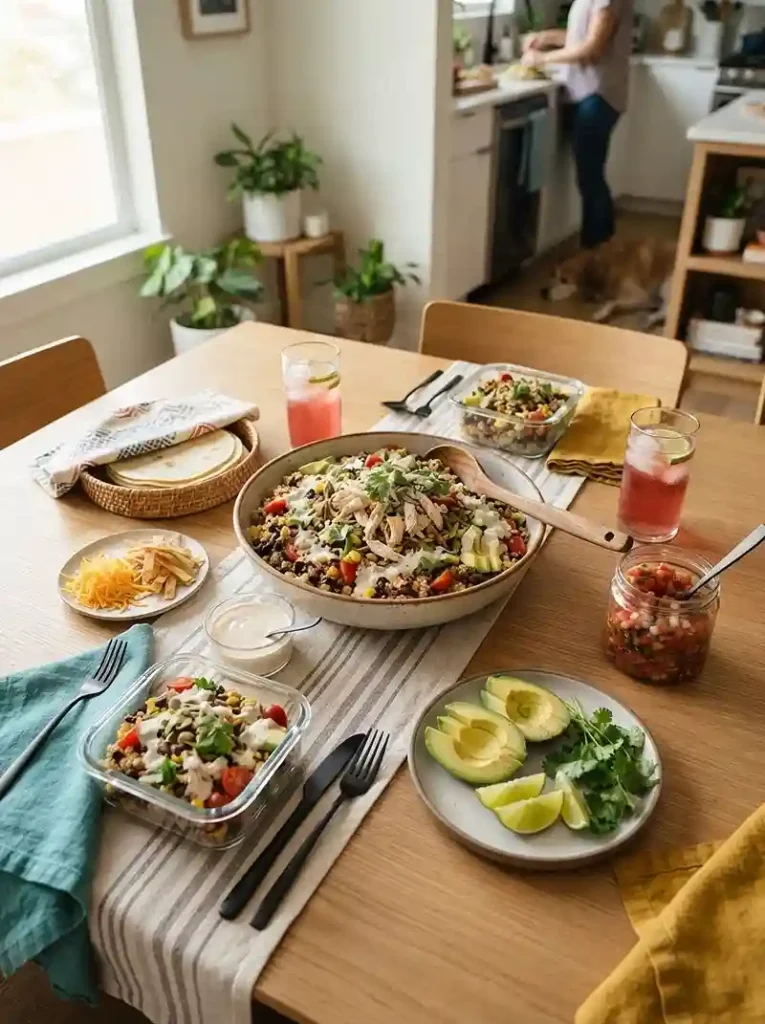 Taco Ranch Quinoa Salad 4 Healthy Southwest Quinoa Taco Salad