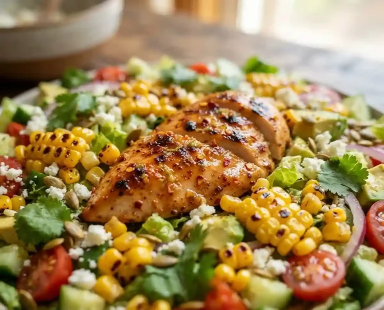 Salad Alchemy 7 Hot Honey Chicken Corn Salad