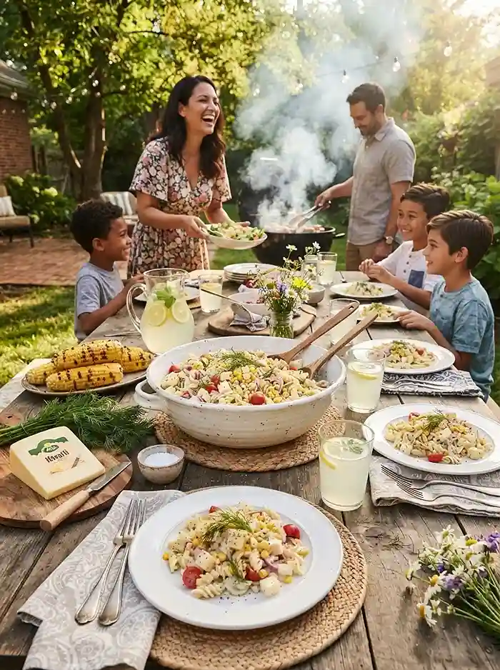 Dill Havarti Corn Pasta Salad 4 Pasta Salad
