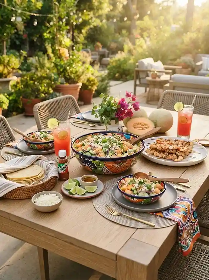 Cantaloupe Cucumber Chili Lime Salad 4 Refreshing Summer Cantaloupe Salad