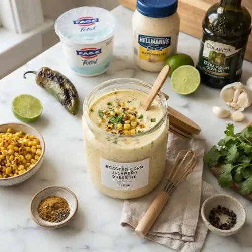 Roasted Corn Jalapeno Dressing 5 Roasted Corn Jalapeno Dressing