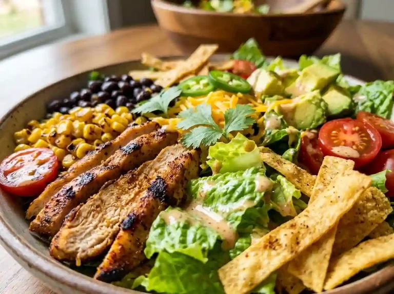 Taco Chicken Corn Crunch Salad