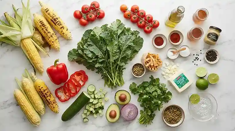 baby kale salad