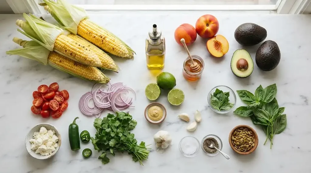 charred corn salad