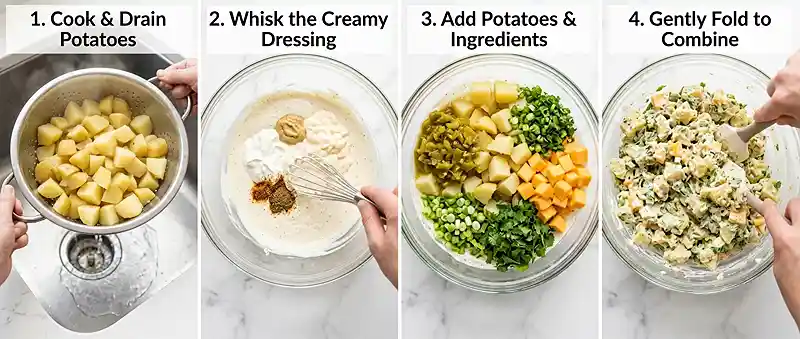 cheddar potato salad