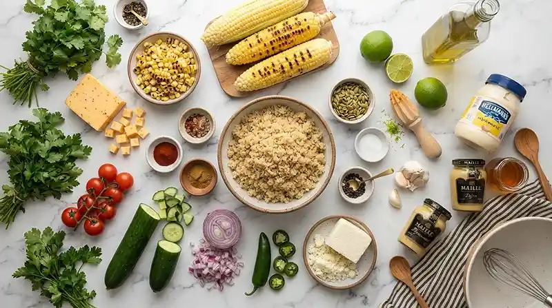 Pepper Jack Street Corn Quinoa Salad 2 corn quinoa salad