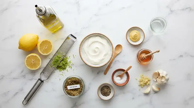 creamy zaatar dressing
