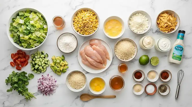 crispy chicken salad