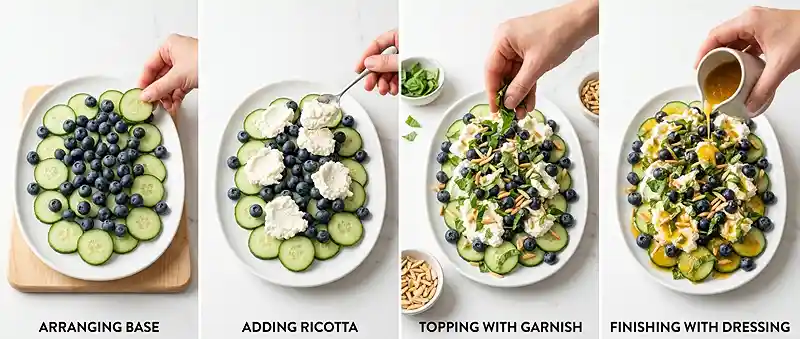 Blueberry Cucumber Ricotta Salad 3 cucumber ricotta salad