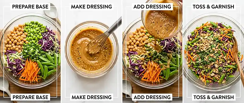 Miso Sesame Dense Bean Salad 3 dense bean salad