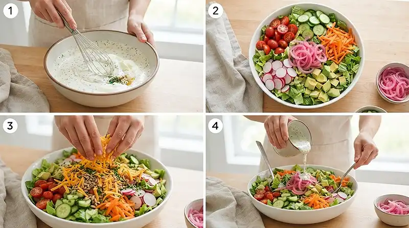 garden ranch salad