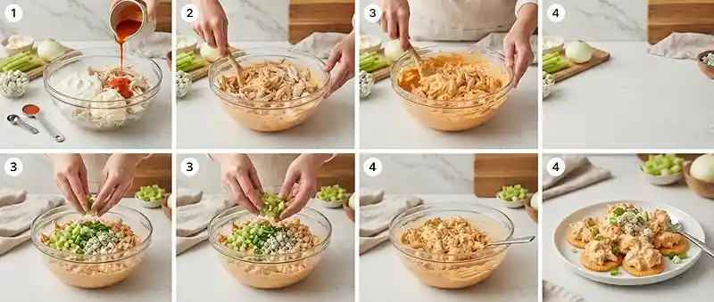 Greek Yogurt Buffalo Chicken Salad 3 greek yogurt chicken salad