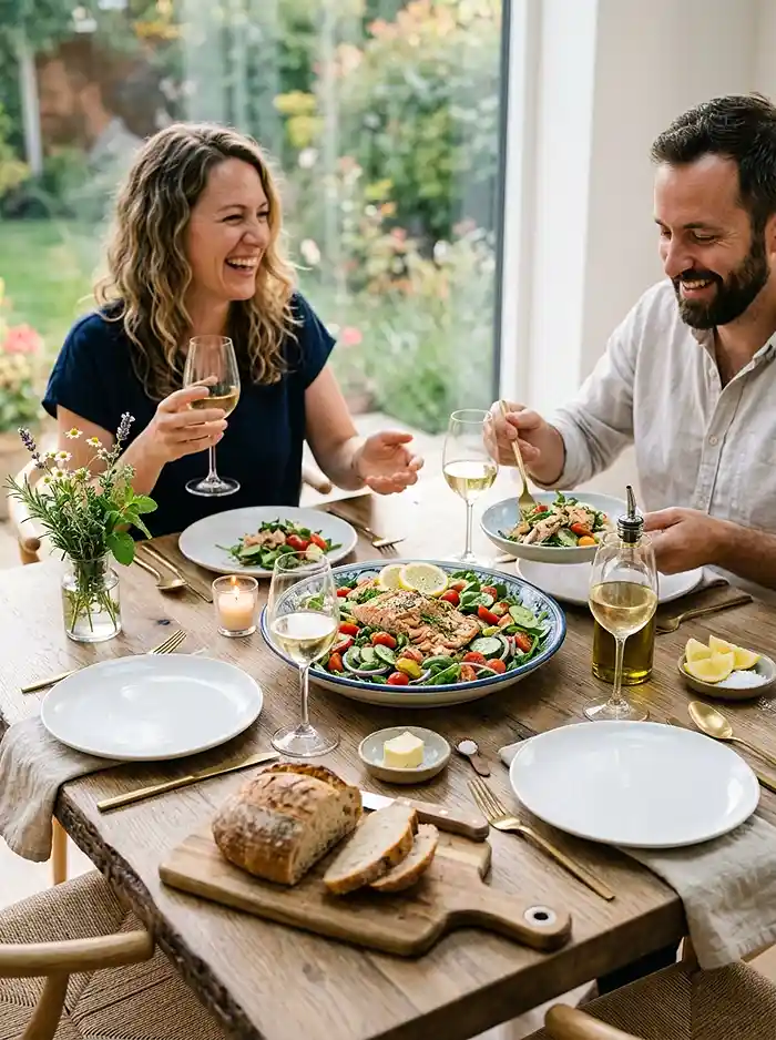 high protein salad