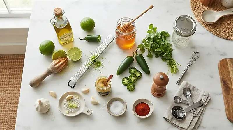 Honey Jalapeno Lime Vinaigrette 2 honey jalapeno dressing