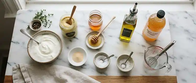 Creamy Honey Mustard Dressing 2 honey mustard dressing