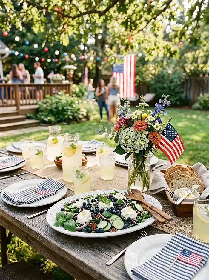 Blueberry Cucumber Ricotta Salad 4 labor day salad