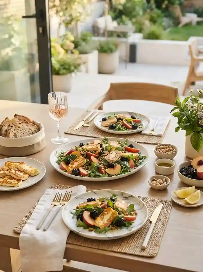 late summer salad