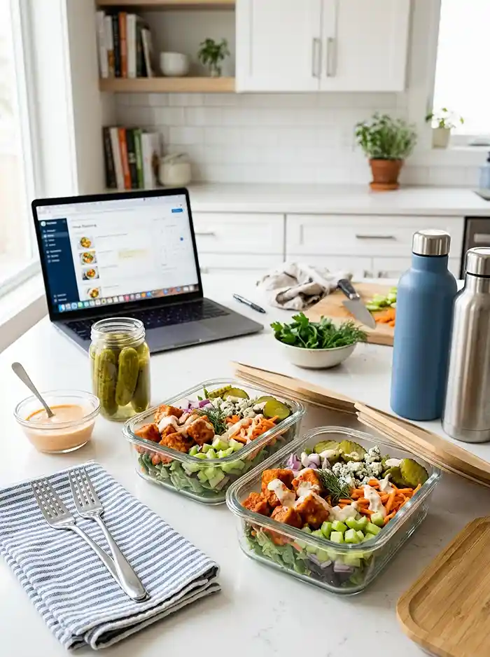meal prep salad