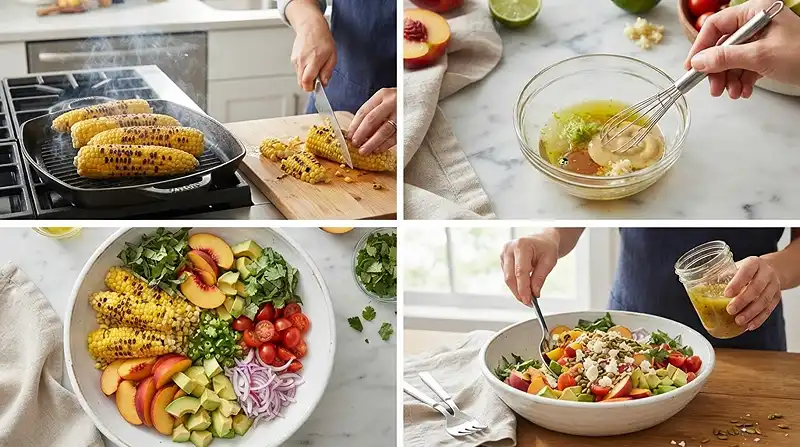 nectarine avocado salad