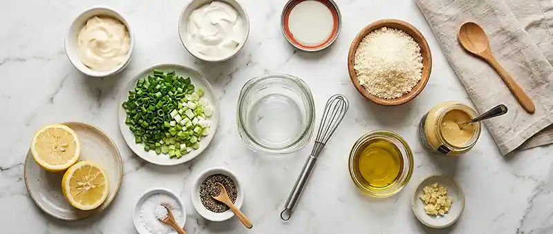 Green Onion Parmesan Dressing 2 onion parmesan dressing