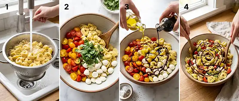 Caprese Tortellini Picnic Salad 3 picnic salad
