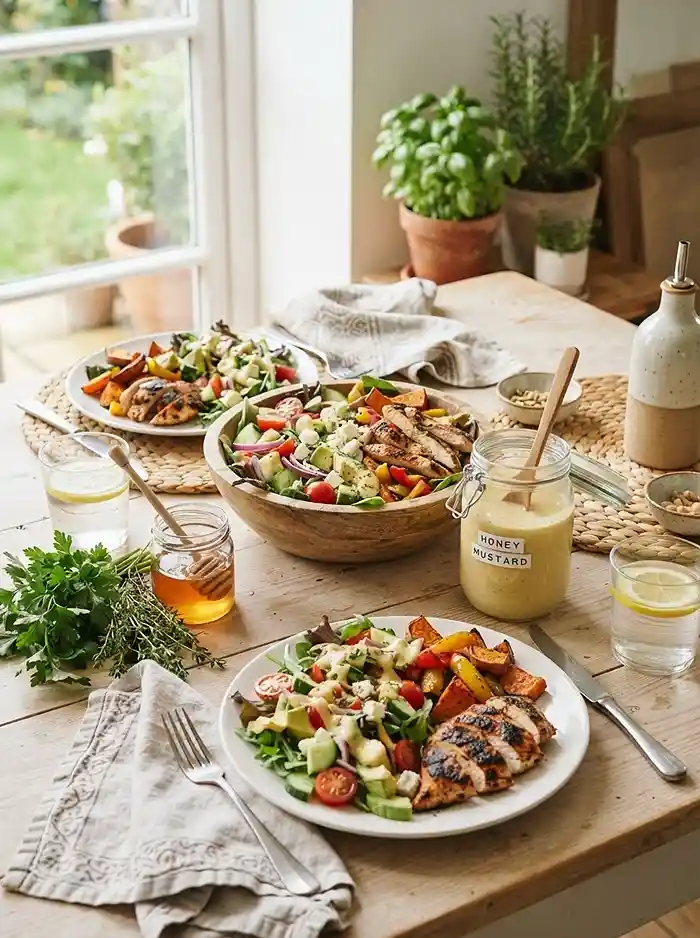 Creamy Honey Mustard Dressing 4 salad dressing recipe