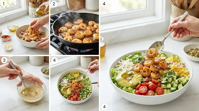 shrimp avocado salad
