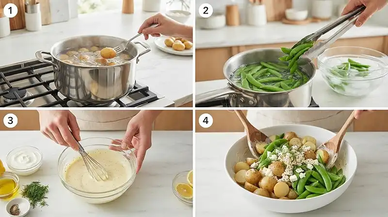 snap pea salad