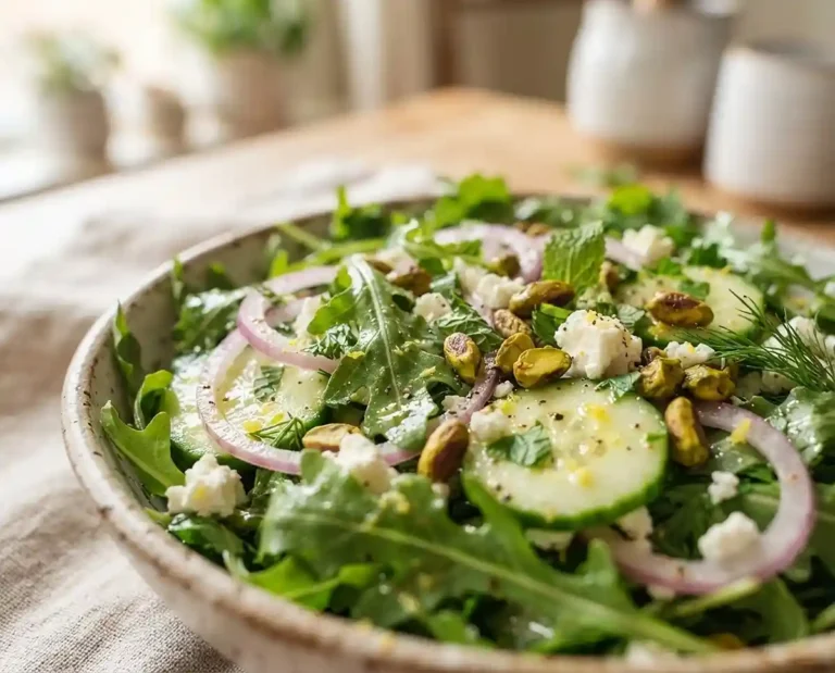Salad Alchemy 2 Arugula Cucumber Pistachio Salad
