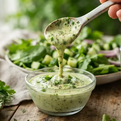 Avocado Cucumber Herb Dressing 5 Avocado Cucumber Herb Dressing