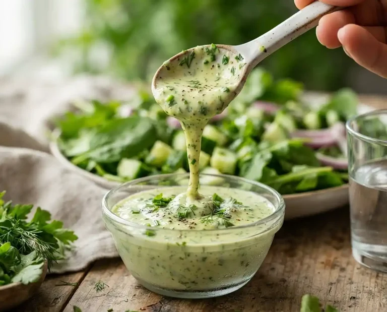 Avocado Cucumber Herb Dressing